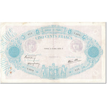 Frankreich, 500 Francs, 500 F 1888-1940 ''Bleu et Rose'', 1939, 1939-05-19, S