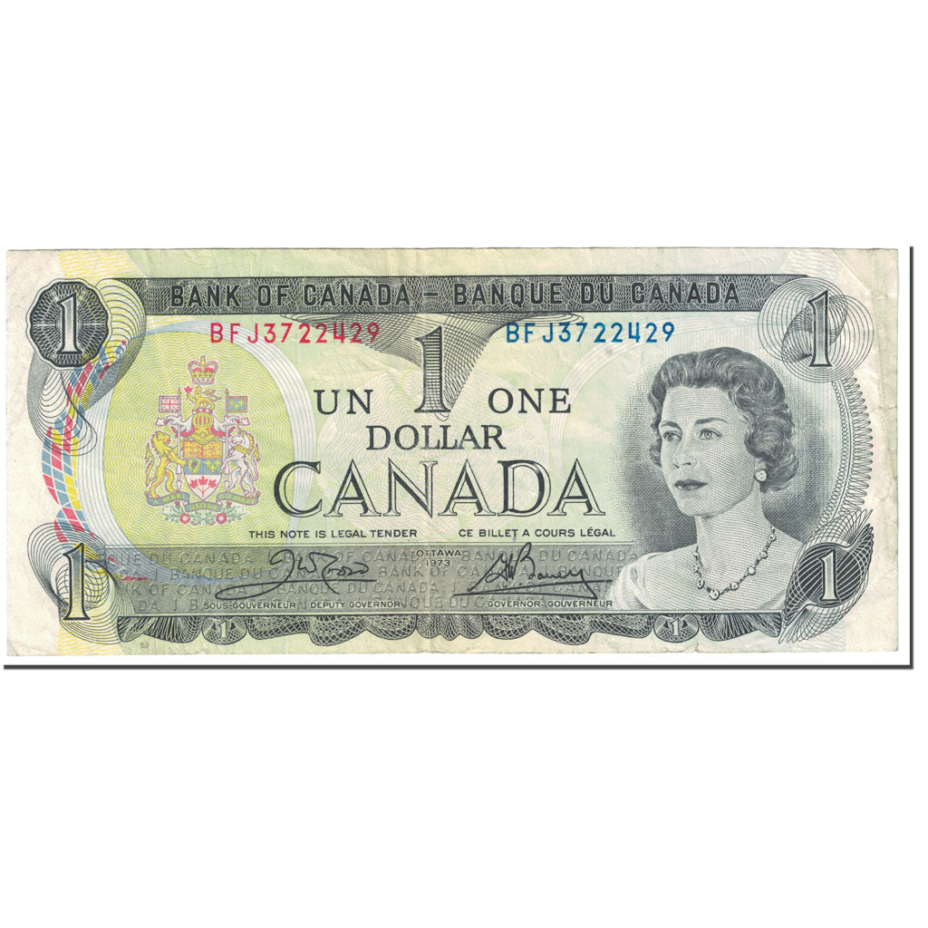 Banknote, Canada, 1 Dollar, 1989, 1989-06-30 (Old date : 1970), KM:85c