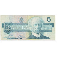 Banknote, Canada, 5 Dollars, 1986, Undated (1986), KM:95a1, EF(40-45)
