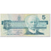 Banknote, Canada, 5 Dollars, 1986, Undated (1986), KM:95a1, EF(40-45)