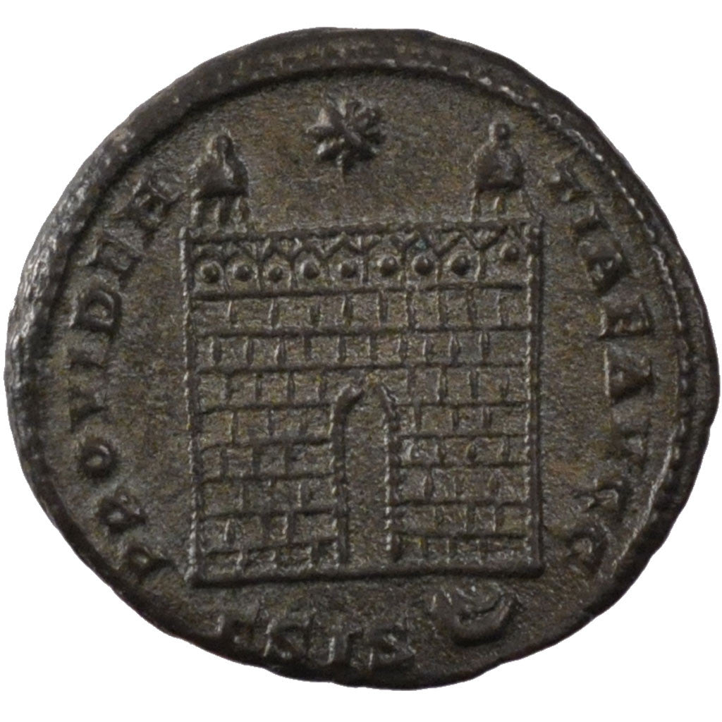Coin, Constantine I, Nummus, Siscia, AU(55-58), Copper, Cohen:458