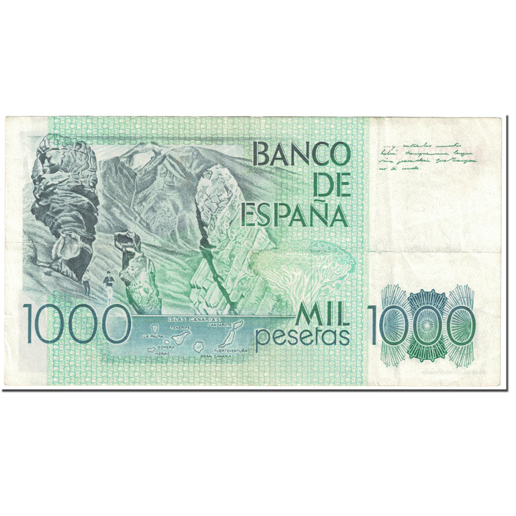 Banconote, Spagna, 1000 Pesetas, 1979, 1979-10-23, KM:158, BB