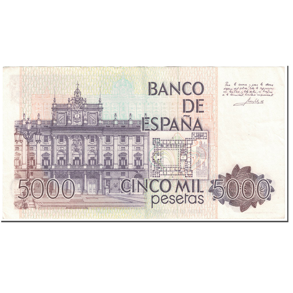 Banknote, Spain, 5000 Pesetas, 1979, 1979-10-23, KM:160, AU(55-58)