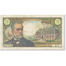 France, 5 Francs, 5 F 1966-1970 ''Pasteur'', 1966, 1966-05-05, VF(30-35)