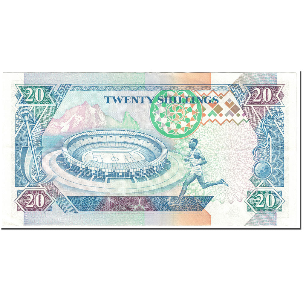 Billet, Kenya, 20 Shillings, 1993, 1993-09-14, KM:31a, SUP