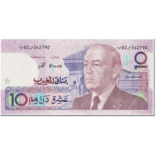 Billete, 10 Dirhams, 1991, Marruecos, Undated (1991), KM:63a, UNC