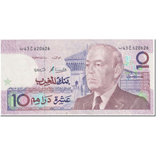 Banknote, Morocco, 10 Dirhams, 1987, Undated (1987), KM:63b, UNC(64)