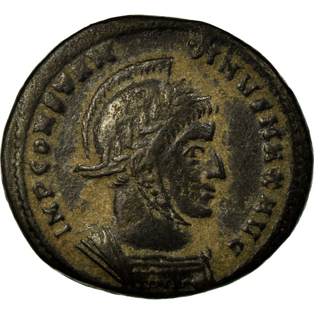 Coin, Constantine I, Nummus, Ticinum, AU(55-58), Copper, Cohen:633