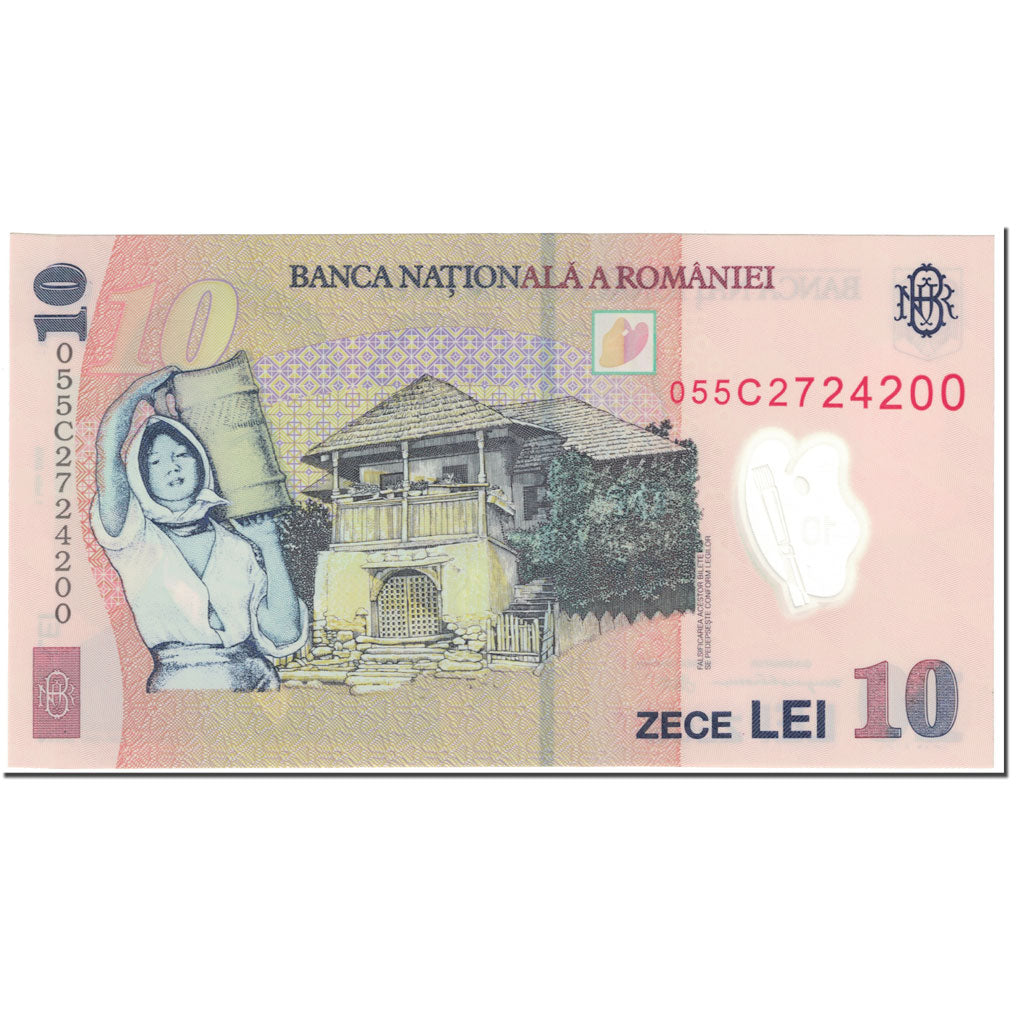 Banknote, Romania, 10 Lei, 2005, 2005-07-01, KM:119a, UNC(65-70)