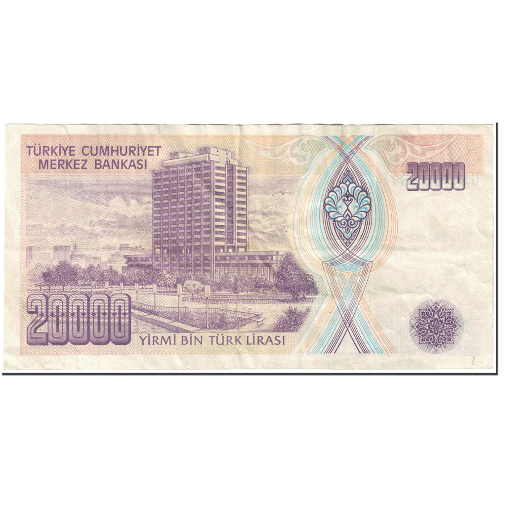 Geldschein, Türkei, 20,000 Lira, 1995-1997, Undated(1995-1997), KM:202, SS