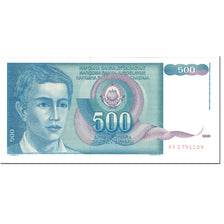 Banknote, Yugoslavia, 500 Dinara, 1990, 1990-03-01, KM:106, UNC(65-70)