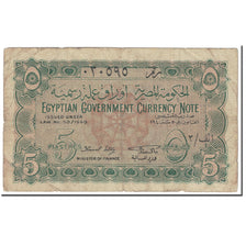Banknote, Egypt, 5 Piastres, 1940, Undated (1940), KM:163, VF(20-25)