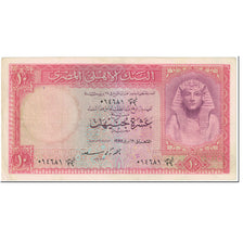 Banknote, Egypt, 10 Pounds, 1955, Undated (1955), KM:32, EF(40-45)