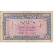 Banknote, Lebanon, 10 Piastres, 1950, Undated (1950), KM:47, VF(30-35)