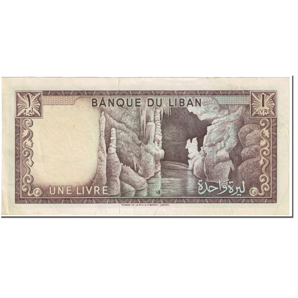 Billet, Lebanon, 1 Livre, 1964, Undated (1964), KM:61a, SUP