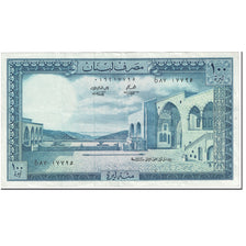 Banknote, Lebanon, 100 Livres, 1972, Undated (1972), KM:66b, AU(55-58)