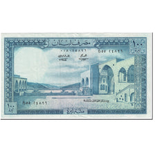 Banknote, Lebanon, 100 Livres, 1972, Undated (1972), KM:66b, AU(55-58)