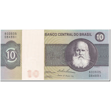 Geldschein, Brasilien, 10 Cruzeiros, 1979, Undated (1979), KM:193c, UNZ