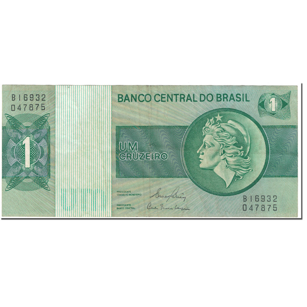 Banconote, Brasile, 1 Cruzeiro, 1980, Undated (1980), KM:191Ac, BB