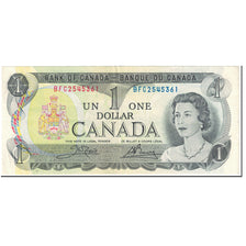 Banknote, Canada, 1 Dollar, 1973, Undated (1973), KM:85c, AU(55-58)