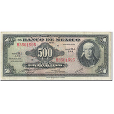 Banknote, Mexico, 500 Pesos, 1972, Undated (1972), KM:51o, UNC(65-70)