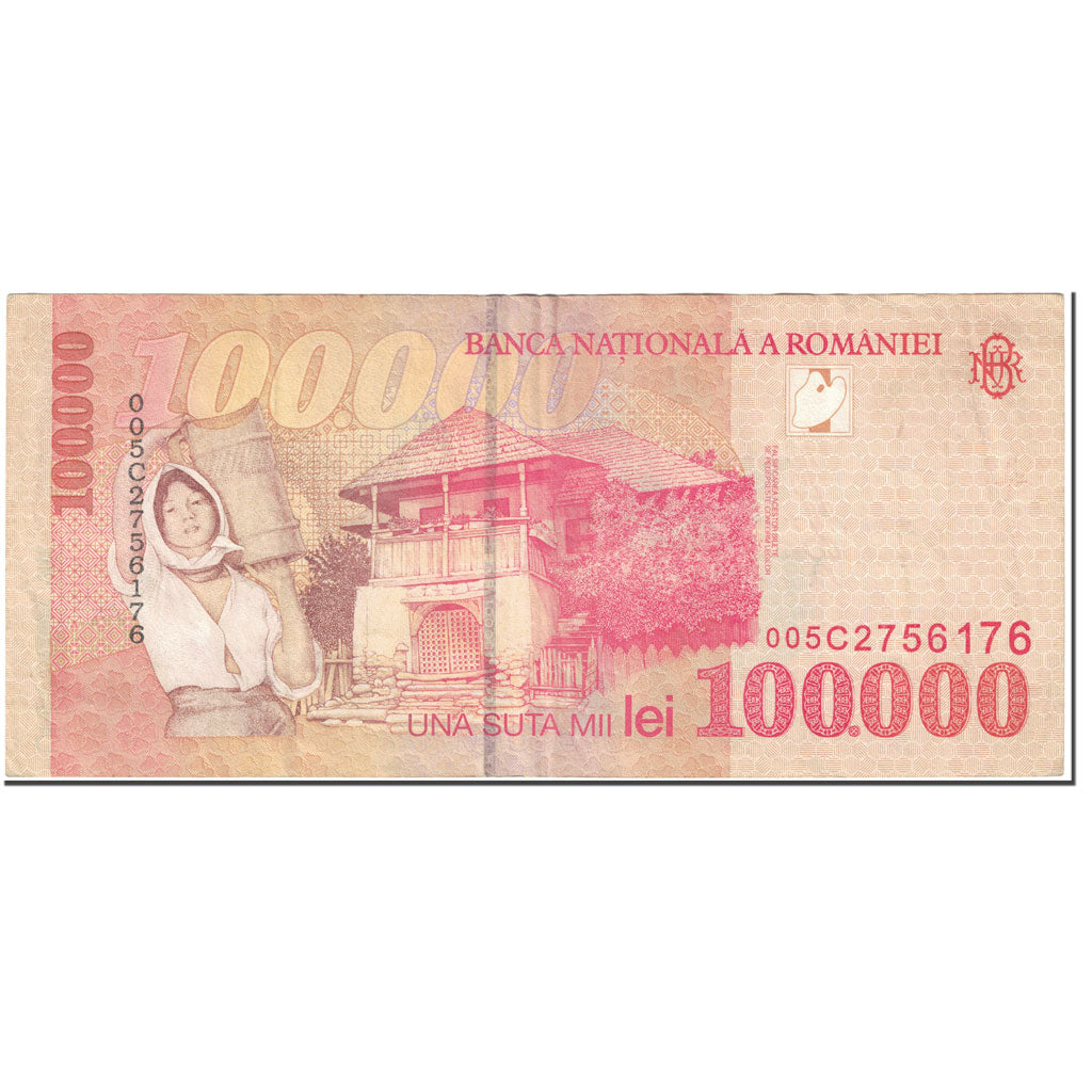 Billet, Roumanie, 100,000 Lei, 1998, Undated (1998), KM:110, SUP