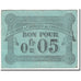 Banknote, Algeria, 5 Centimes, JP.38, 1915-10-12, AU(50-53)
