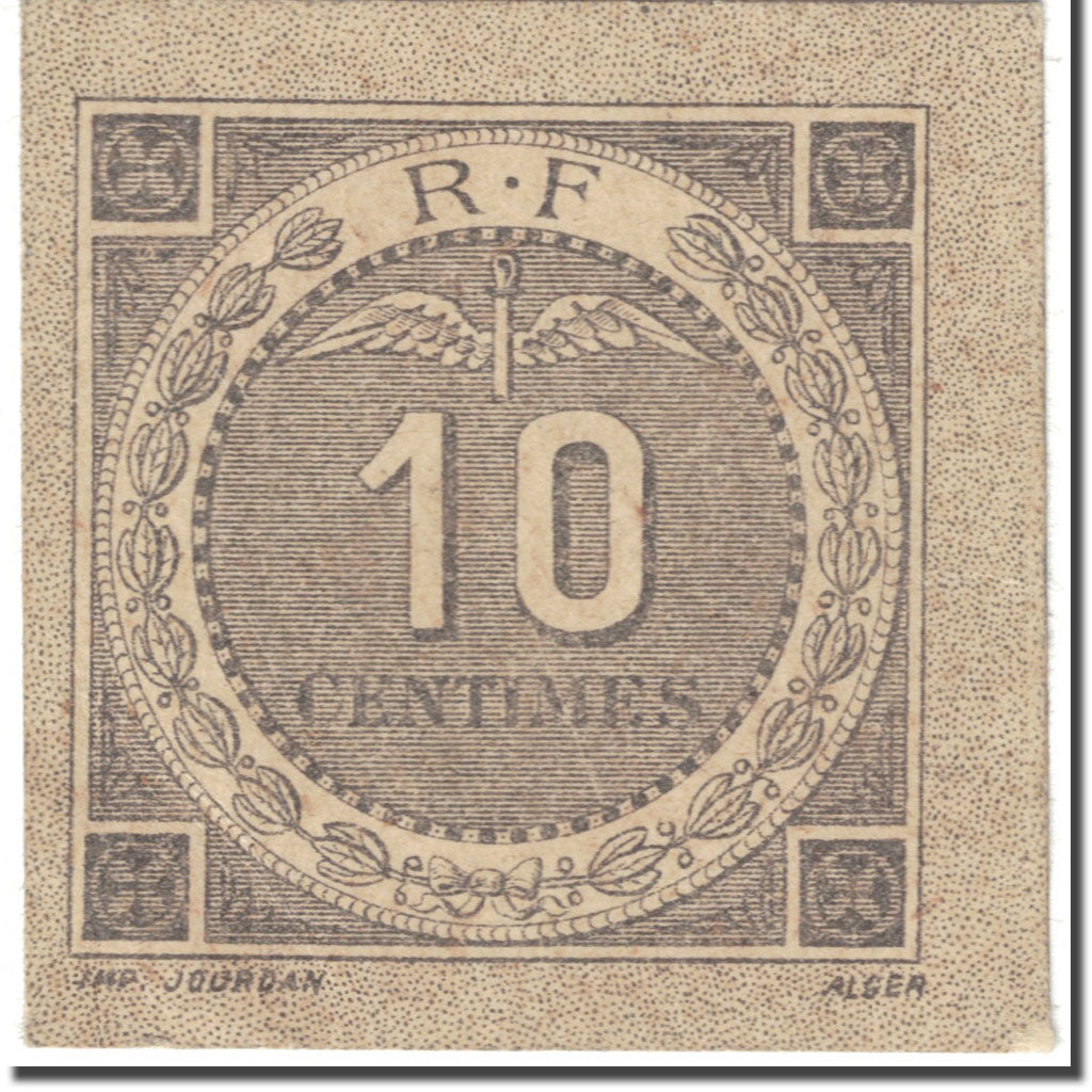 Banknote, Algeria, 10 Centimes, JP.139.10, Undated (1916), UNC(64)