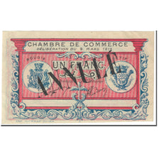 Banknote, Algeria, 1 Franc,  JP.139.07, 1918-03-09, UNC(63)
