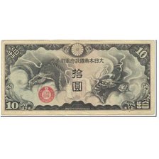 Banknote, China, 10 Yen, 1939, Undated (1939), KM:M20a, EF(40-45)