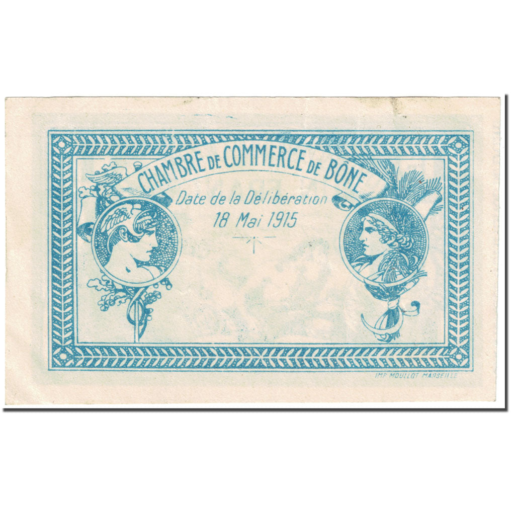 Billete, 1 Franc, 1915, Algeria, 1915-05-18, MBC