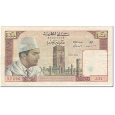 Banknote, Morocco, 10 Dirhams, 1965, Undated (1965), KM:54c, EF(40-45)