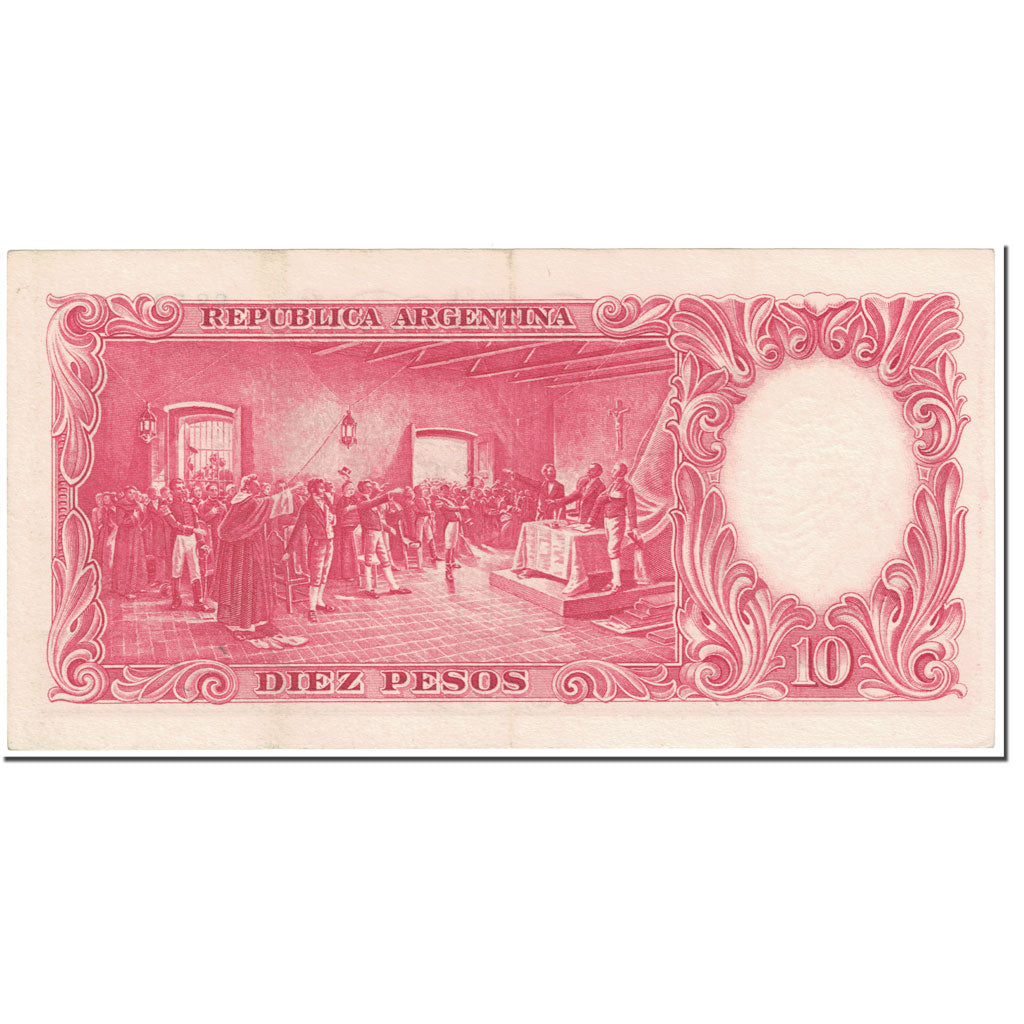 Banknote, Argentina, 10 Pesos, 1954-1963, Undated (1954-1963), KM:270c