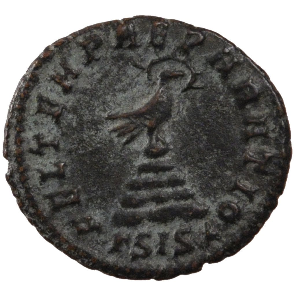 Constantius II, Nummus, Siscia, AU(50-53), Copper, Cohen #58, 2.20
