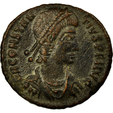 Coin, Constantius II, Nummus, Siscia, AU(55-58), Copper, Cohen:58