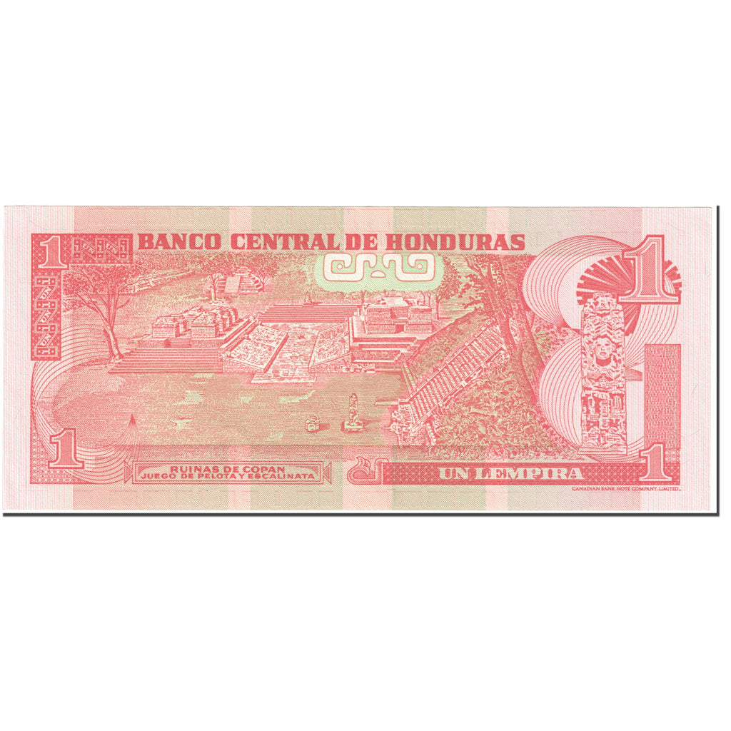 Billet, Honduras, 1 Lempira, 2004, 2004-08-26, KM:84d, SPL+