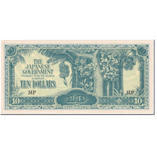 Banconote, Malesia, 10 Dollars, 1944, Undated (1944), KM:M7c, FDS