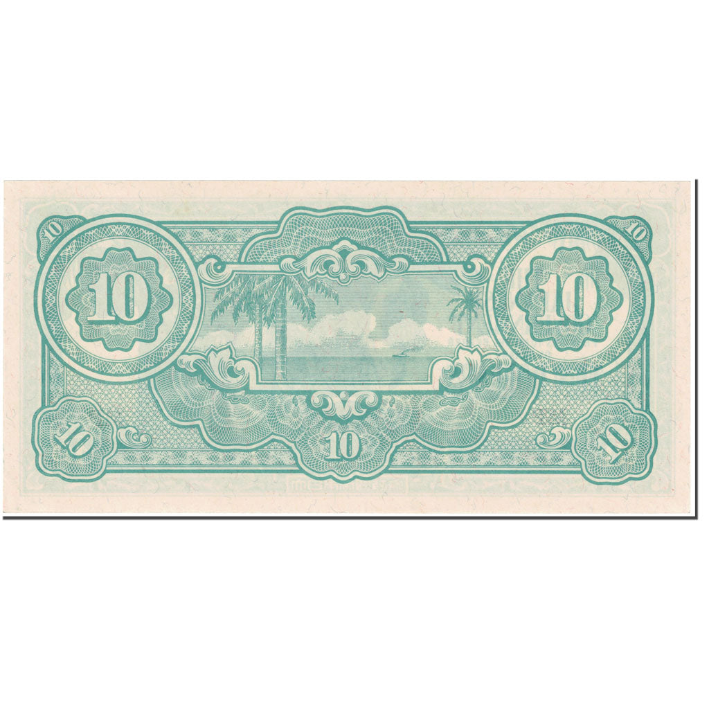 Banconote, Malesia, 10 Dollars, 1944, Undated (1944), KM:M7c, FDS