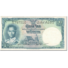 Banknote, Thailand, 1 Baht, 1955, Undated (1955), KM:74d, UNC(63)