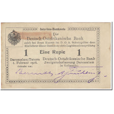 Billet, GERMAN EAST AFRICA, 1 Rupie, 1916, 1916-02-01, KM:19, TTB