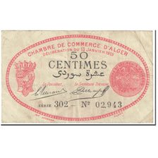 Banknote, Algeria, 50 Centimes, 1915, 1915-01-13, VF(20-25), JP.137.05