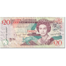 Banknote, East Caribbean States, 20 Dollars, 2008, 2008-04-01, KM:49, VF(20-25)