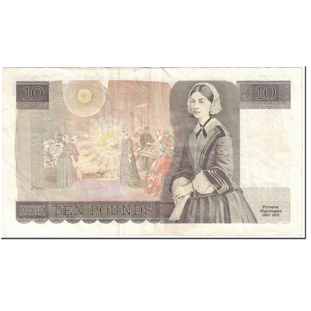 Banknote, Great Britain, 10 Pounds, 1988-1991, Undated (1988-1991), KM:379e
