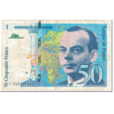 France, 50 Francs, 50 F 1992-1999 ''St Exupéry'', 1994, Undated (1994)
