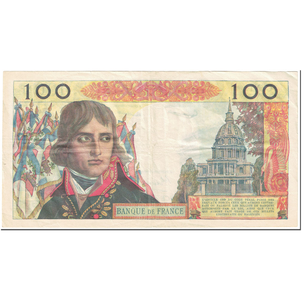 Francia, 100 Nouveaux Francs, 100 NF 1959-1964 ''Bonaparte'', 1959, 1959-12-03