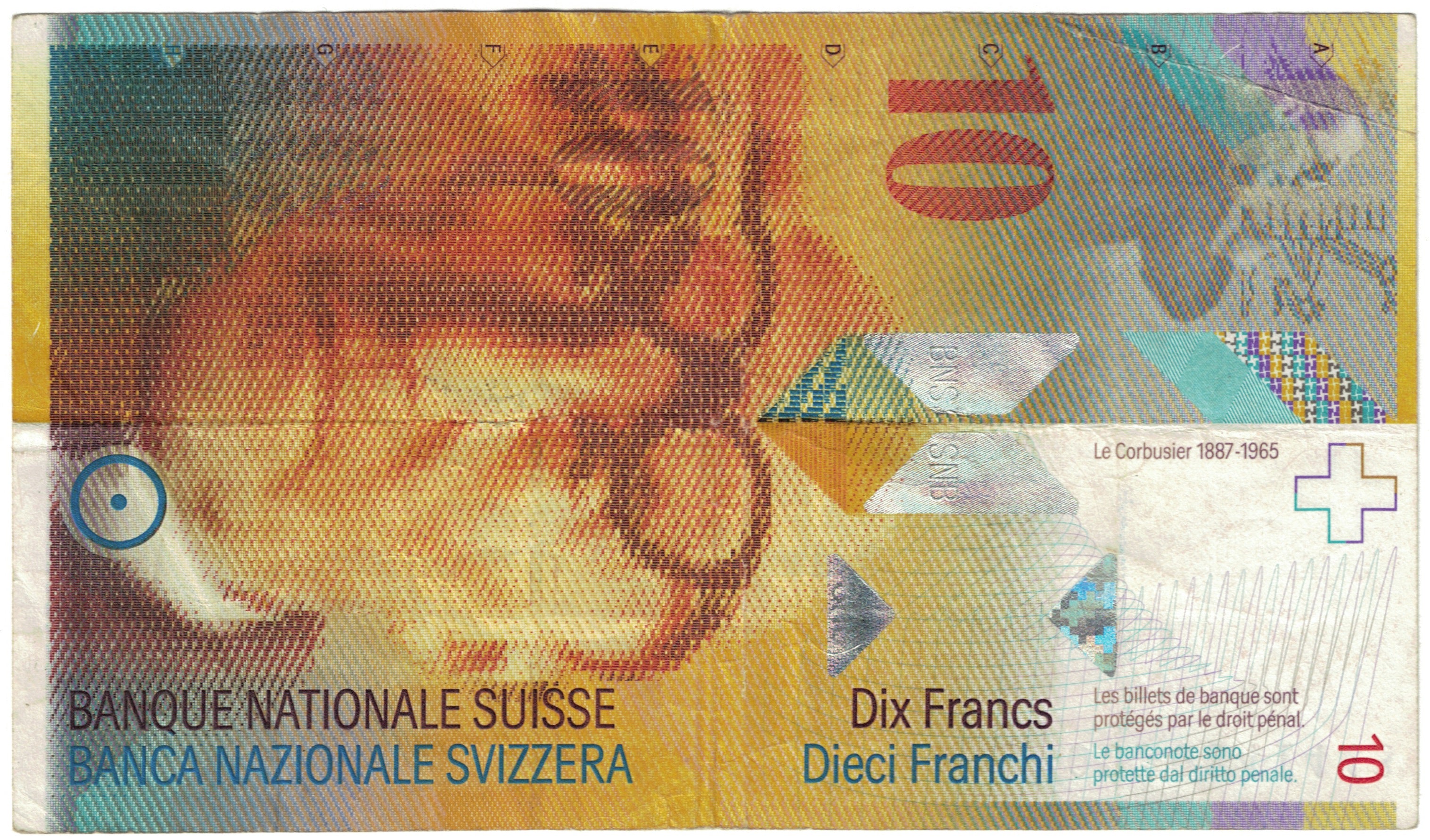 Geldschein, Schweiz, 10 Franken, 2000, UNDATED (2000), KM:67a, SS