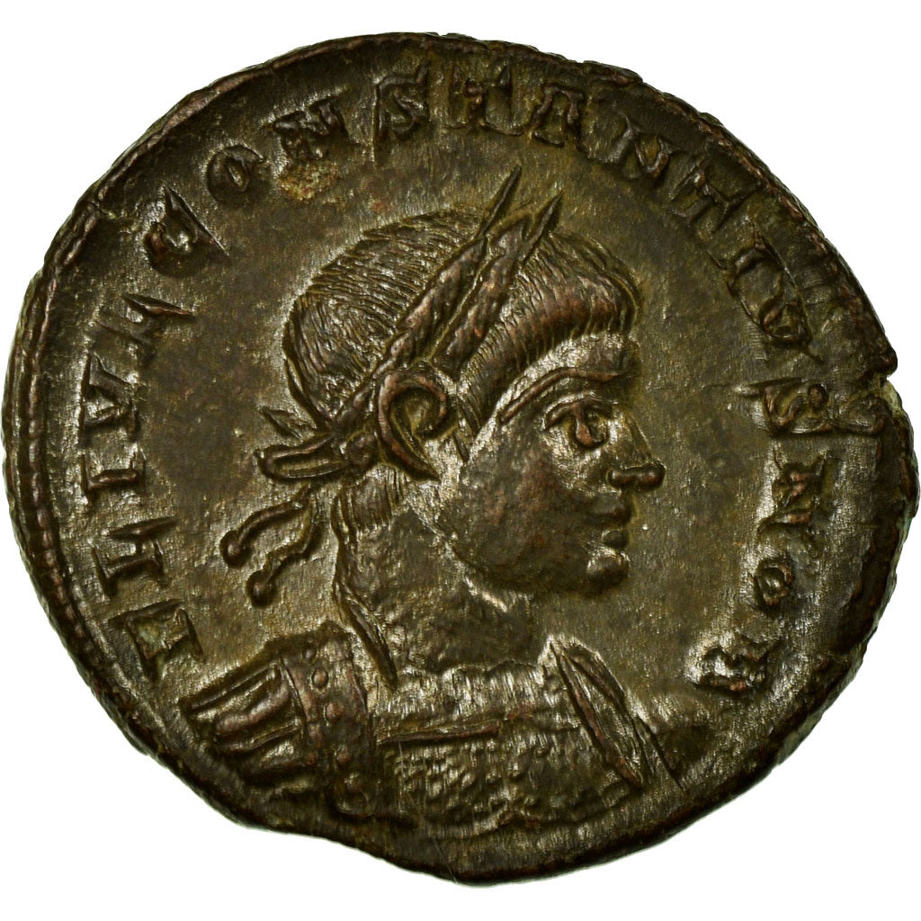 Coin, Constantius II, Nummus, Trier, AU(55-58), Copper, Cohen:104