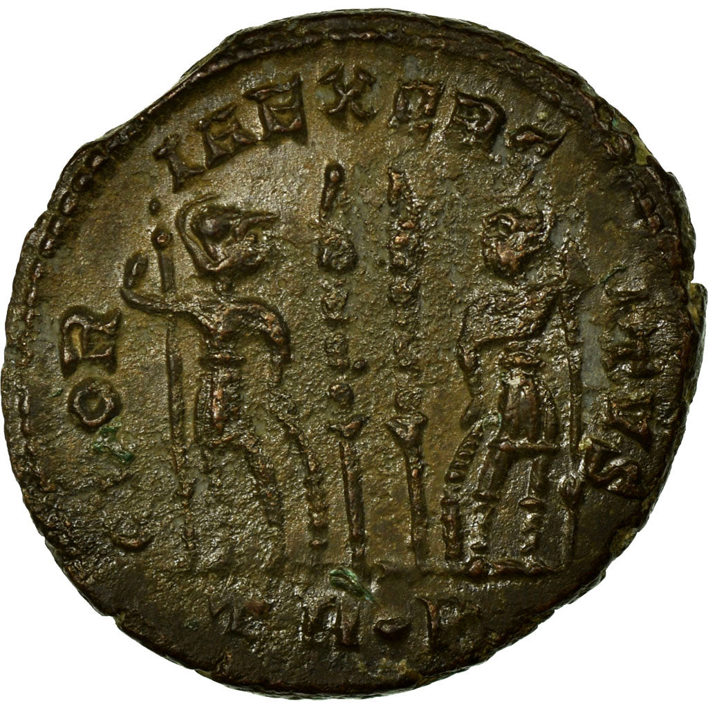 Coin, Constantius II, Nummus, Trier, AU(55-58), Copper, Cohen:104