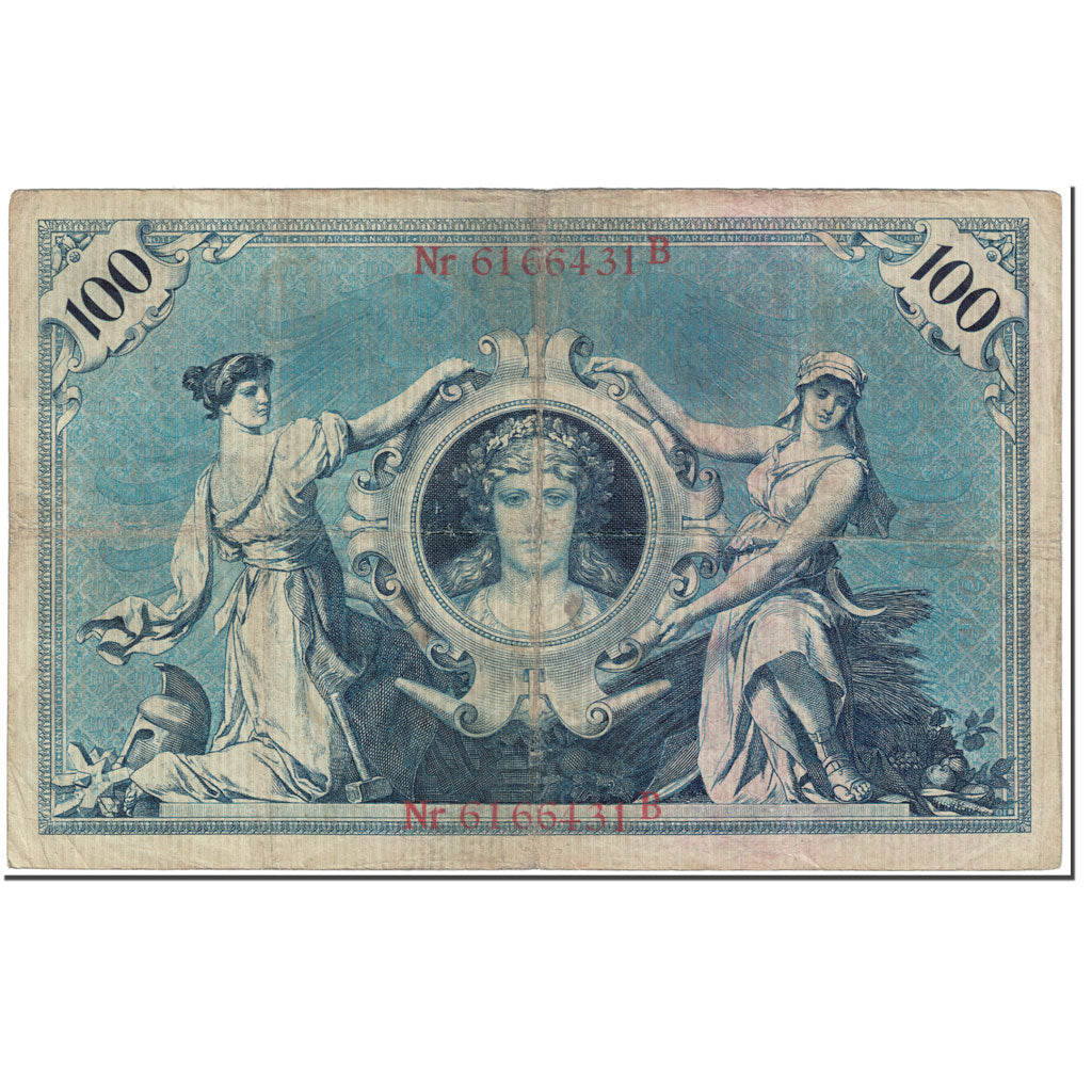 Banknote, Germany, 100 Mark, 1905, 1905-12-18, KM:24a, VF(20-25)