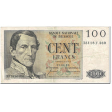 Banknote, Belgium, 100 Francs, 1959, 1959-06-23, KM:129c, EF(40-45)